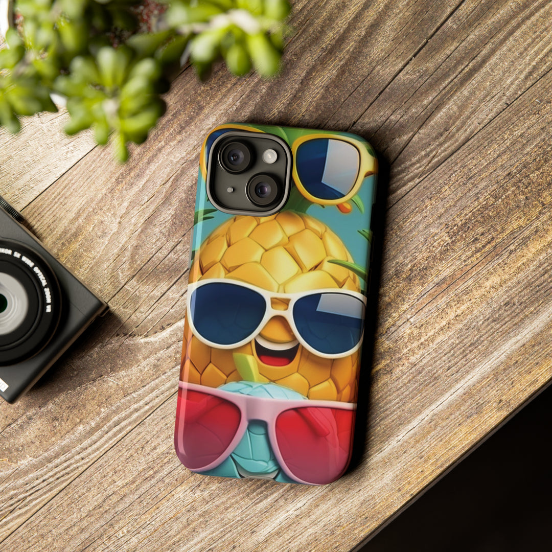 Cute IPhone Case | Summer Pineapple Fruit, iPhone 15 Case | iPhone 15 Pro Case, Iphone 14 Case, Iphone 14 Pro Max Case, Protective Iphone Case - Studio40ParkLane