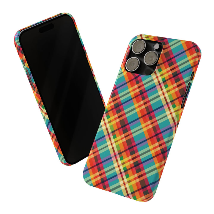 Slim Checkered Plaid Gift for Her Cute Phone Cases for Iphone 16 Pro Max | iPhone 15 Case | iPhone 15 Pro Max Case, Iphone 14, 13, 12, 11, 10, 8, 7 - Studio40ParkLane