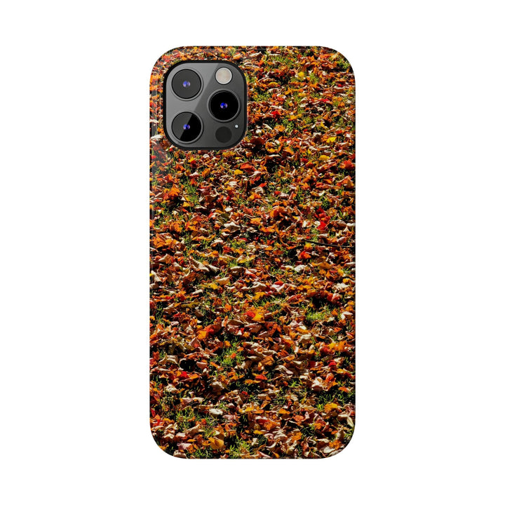 Slim Cute Phone Cases for Iphone - | iPhone 15 Case | iPhone 15 Pro Max Case, Iphone 14 Case, Iphone 14 Pro Max, Iphone 13, New England Fall Leaves - Studio40ParkLane