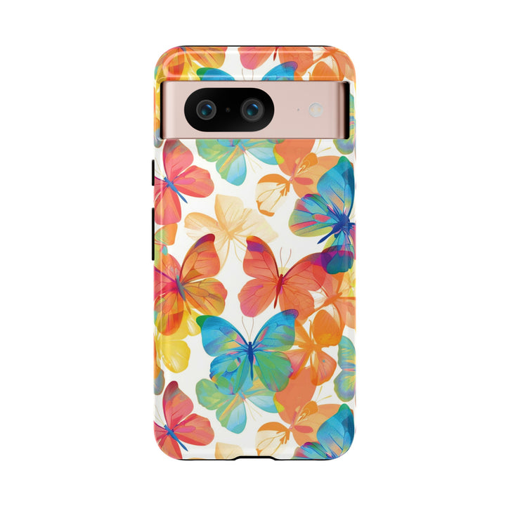 Cute Samsung Case | Cool Iphone Case | Summer Bright Butterflies, Samsung S24, S23, S22, S21, IPhone 15 Case | Iphone 14 Case, Iphone 13 Case - Studio40ParkLane