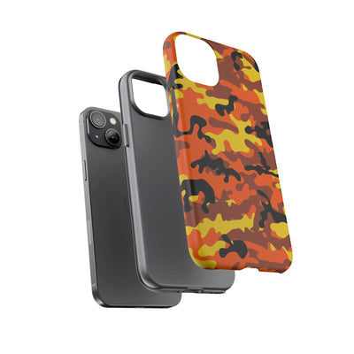 Impact Resistant, Fall camo Camouflage, Cute Phone Cases for Samsung S24, S23, S22, S21, IPhone 15 pro Iphone 14 pro Iphone 13 IPhone 12 Iphone 11