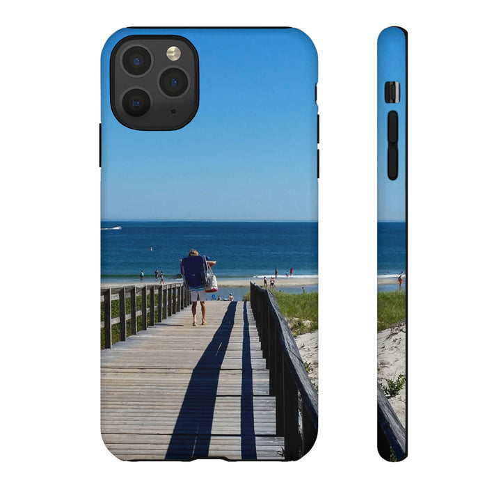 Cute Samsung Case | Cool Iphone Case | Summer Beach Walk, Samsung S24, S23, S22, S21, IPhone 15 Case | Iphone 14 Case, Iphone 13 Case - Studio40ParkLane