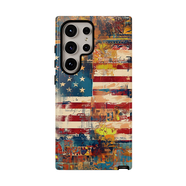 Impact Resistant, American Flag, Cute Phone Cases for Samsung S24, S23, S22, S21, IPhone 15 pro Iphone 14 pro Iphone 13 IPhone 12 Iphone 11 - Studio40ParkLane