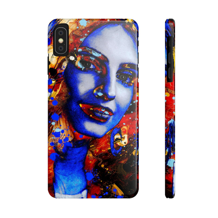 Slim Cute Phone Cases for Iphone - | iPhone 15 Case | iPhone 15 Pro Max Case, Iphone 14 Case, Iphone 14 Pro Max, Iphone 13, Marble Splash Face - Studio40ParkLane