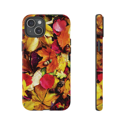 Aesthetic Tough Fall Leaves Foliage Premium Phone Case - For iPhone 17 Pro Max iPhone 16 Pro iPhone 15 Iphone 14 Plus 13 Pro 12 11 10 XR - Studio40ParkLane