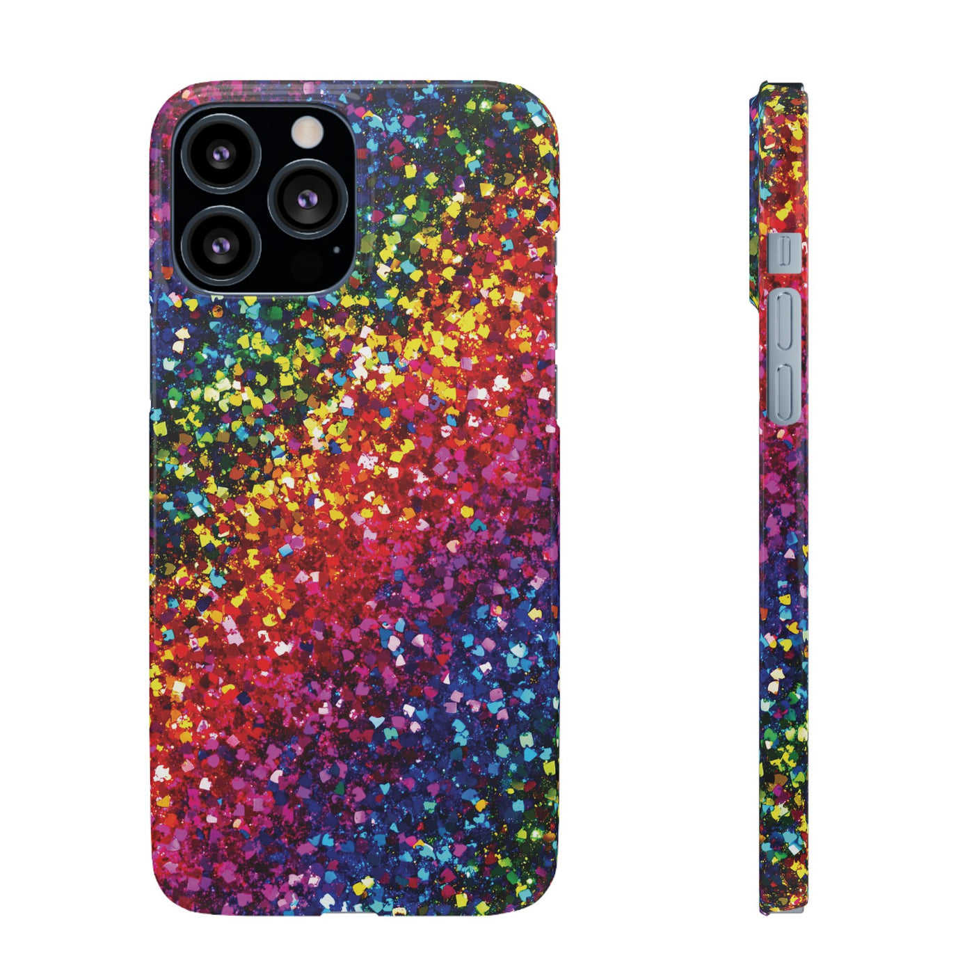 Snap Non-Glitter Muted Color Play on "Faux" Glitter Effect Cute Phone Cases for Samsung and Iphone, 16, 15, 14, S24, S23, S22, S21, S20, Plus and Ultra