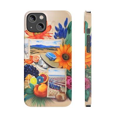 Slim Trendy Fall Coquette Collage Gift for Her Cute Phone Cases for Iphone 16 Cases | iPhone 15 Case | iPhone 15 Pro Max Case, Iphone 14 Case, Iphone 13, Slim