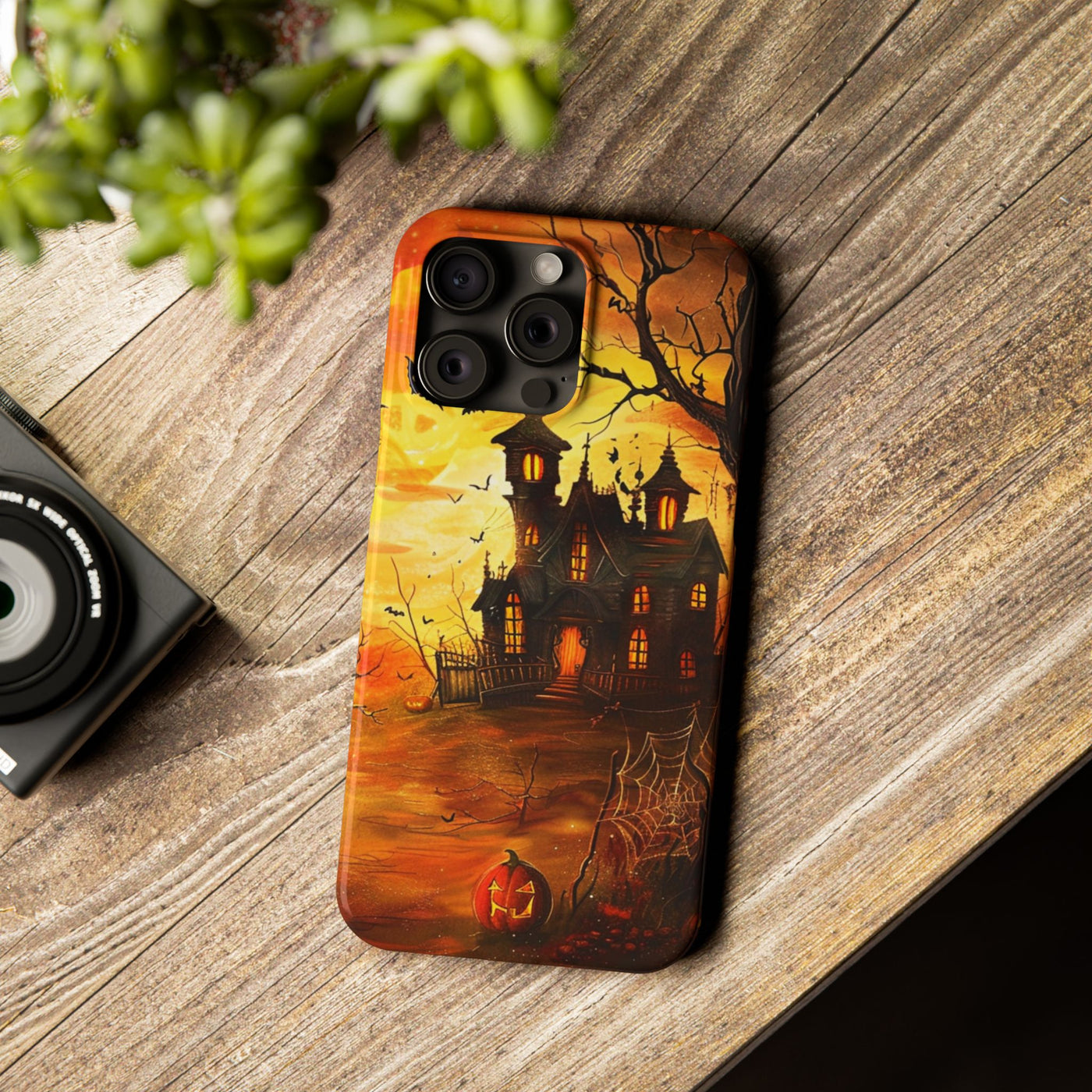 Slim Halloween Spooky Slim Cute Phone Cases for Iphone  | iPhone 15 Case | iPhone 15 Pro Max Case, Iphone 14, Iphone 14 Pro Max, Iphone 13