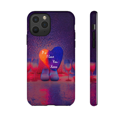 Cute Samsung Case | Cool Iphone Case | PS I love You - Heart, Samsung S24, S23, S22, S21, IPhone 15 Case | Iphone 14 Case, Iphone 13 Case