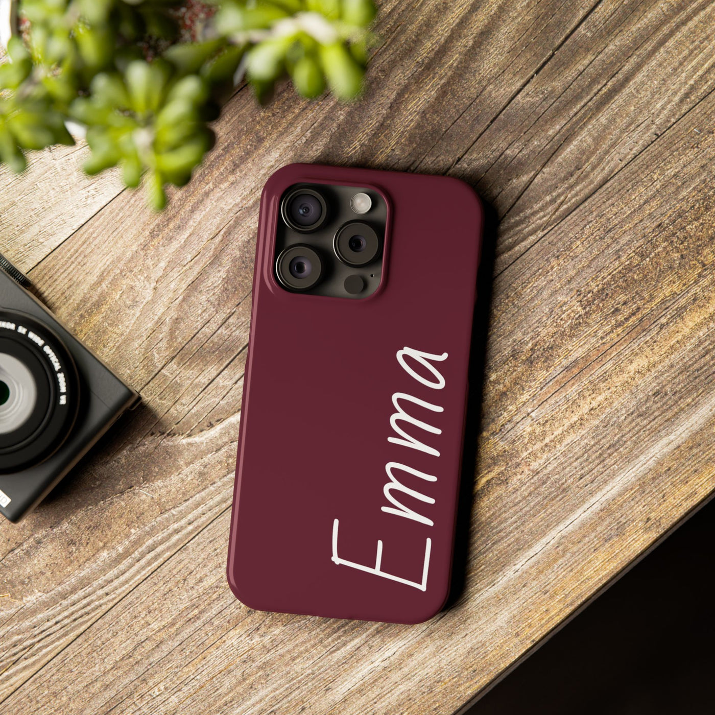 Personalized Initial Name Custom Slim Phone Cases for Iphone 16 Pro Max | iPhone 15 Case | iPhone 15 Pro Max Case, Iphone 14, 13, 12, 11, 10, 8, 7 - Studio40ParkLane
