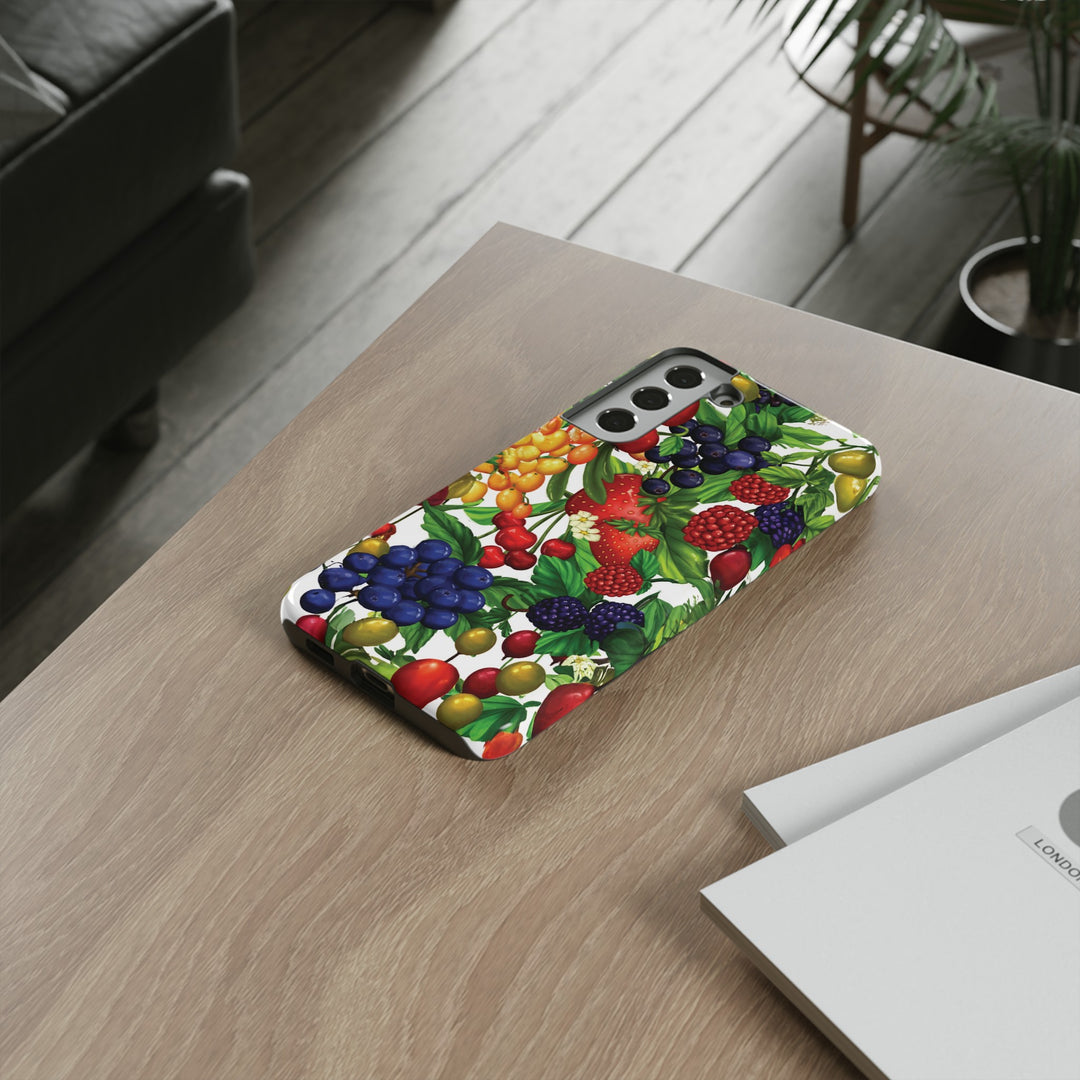 Cute Samsung Case | Cool Iphone Case | Summer Mixed Fruit, Samsung S24, S23, S22, S21, IPhone 15 Case | Iphone 14 Case, Iphone 13 Case - Studio40ParkLane