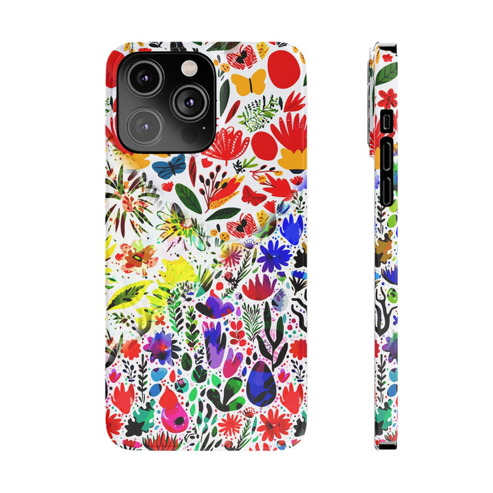 Slim Cute Phone Cases for Iphone | iPhone 15 Case | iPhone 15 Pro Max Case, Iphone 14, Iphone 14 Pro Max, Iphone 13, Flowers 4 Seasons - Studio40ParkLane