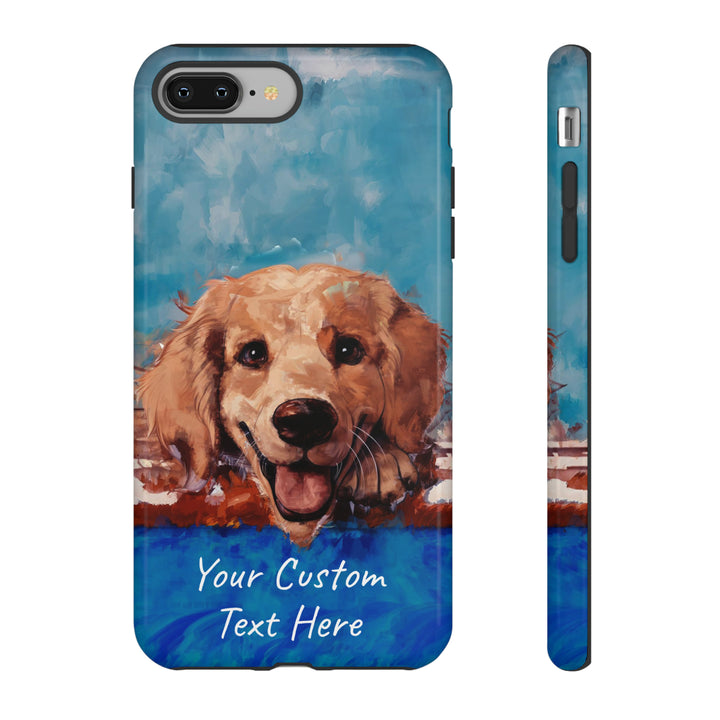 Personalize this Cute IPhone Case | Golden Retriever Dog iPhone Case, iPhone 15 Case | iPhone 15 Case, Iphone 14 Case, Iphone 14 Pro Max Case - Studio40ParkLane
