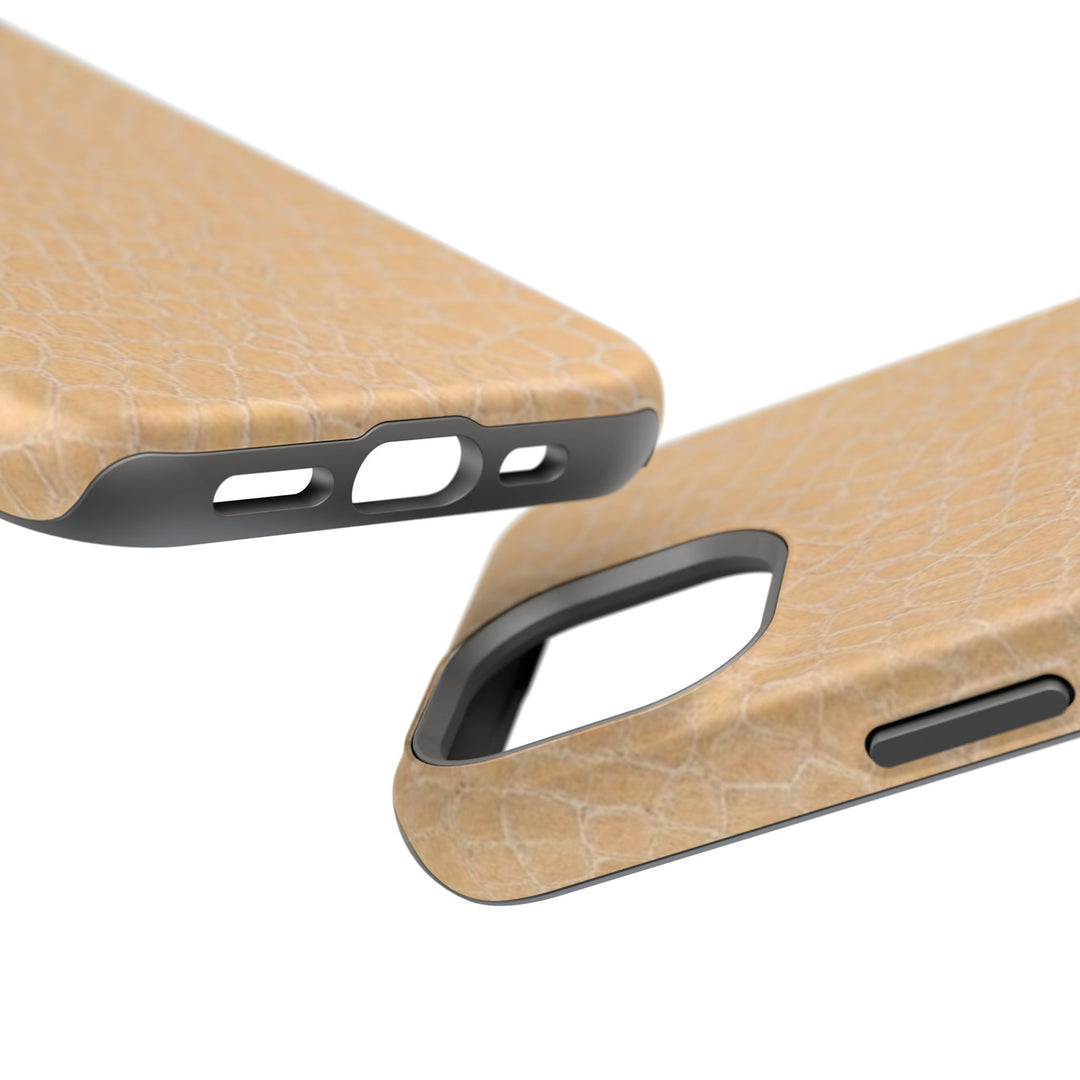 Non Leather Beige Color Pattern Magsafe Cute Phone Case for Iphone Gift for Her, | iPhone 15 Case | iPhone 15 Pro Max Case, Iphone 14, Iphone 14 Pro Max, Iphone 13, Iphone 16 - Studio40ParkLane