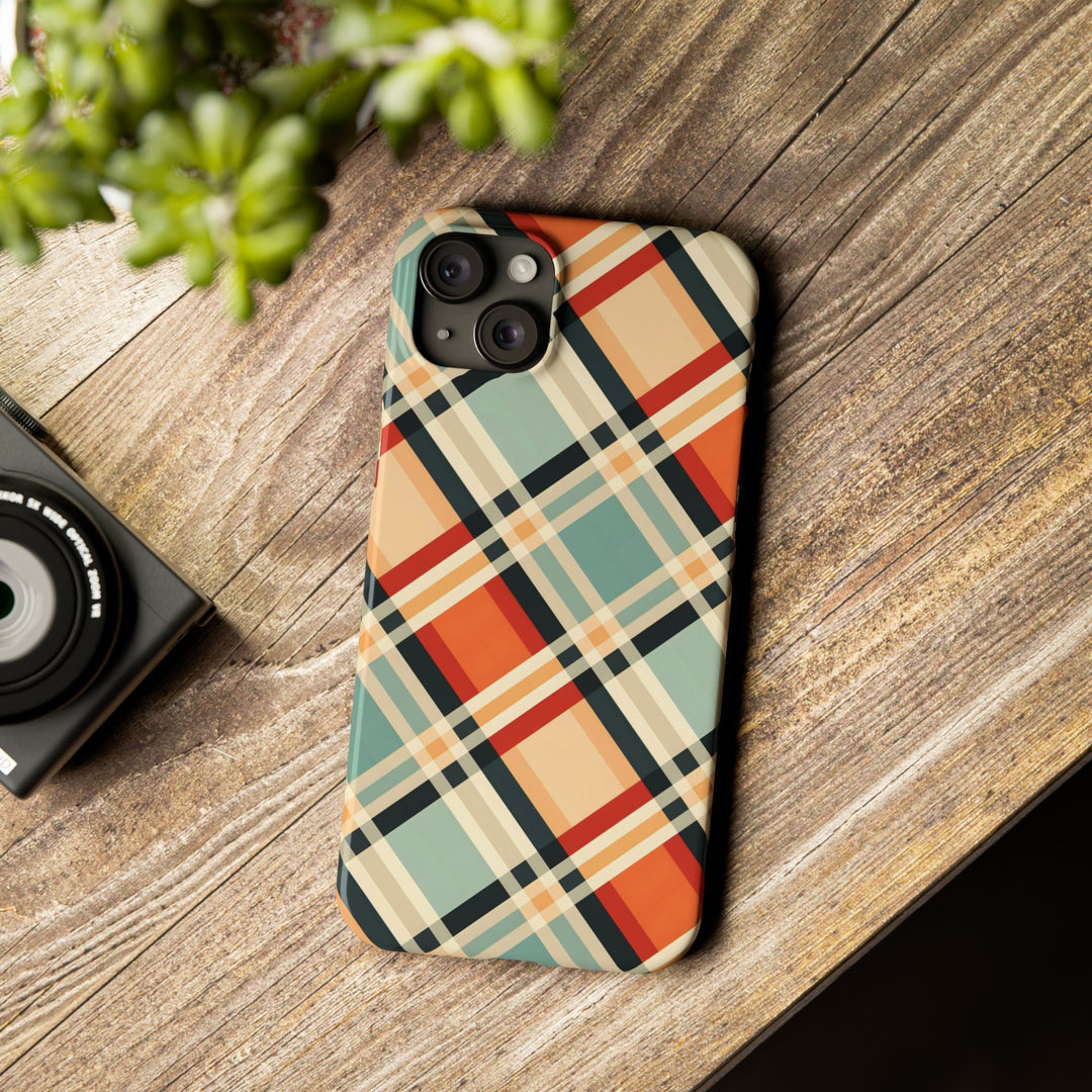 Slim Checkered Plaid Gift for Her Cute Phone Cases for Iphone 16 Pro Max | iPhone 15 Case | iPhone 15 Pro Max Case, Iphone 14, 13, 12, 11, 10, 8, 7 - Studio40ParkLane