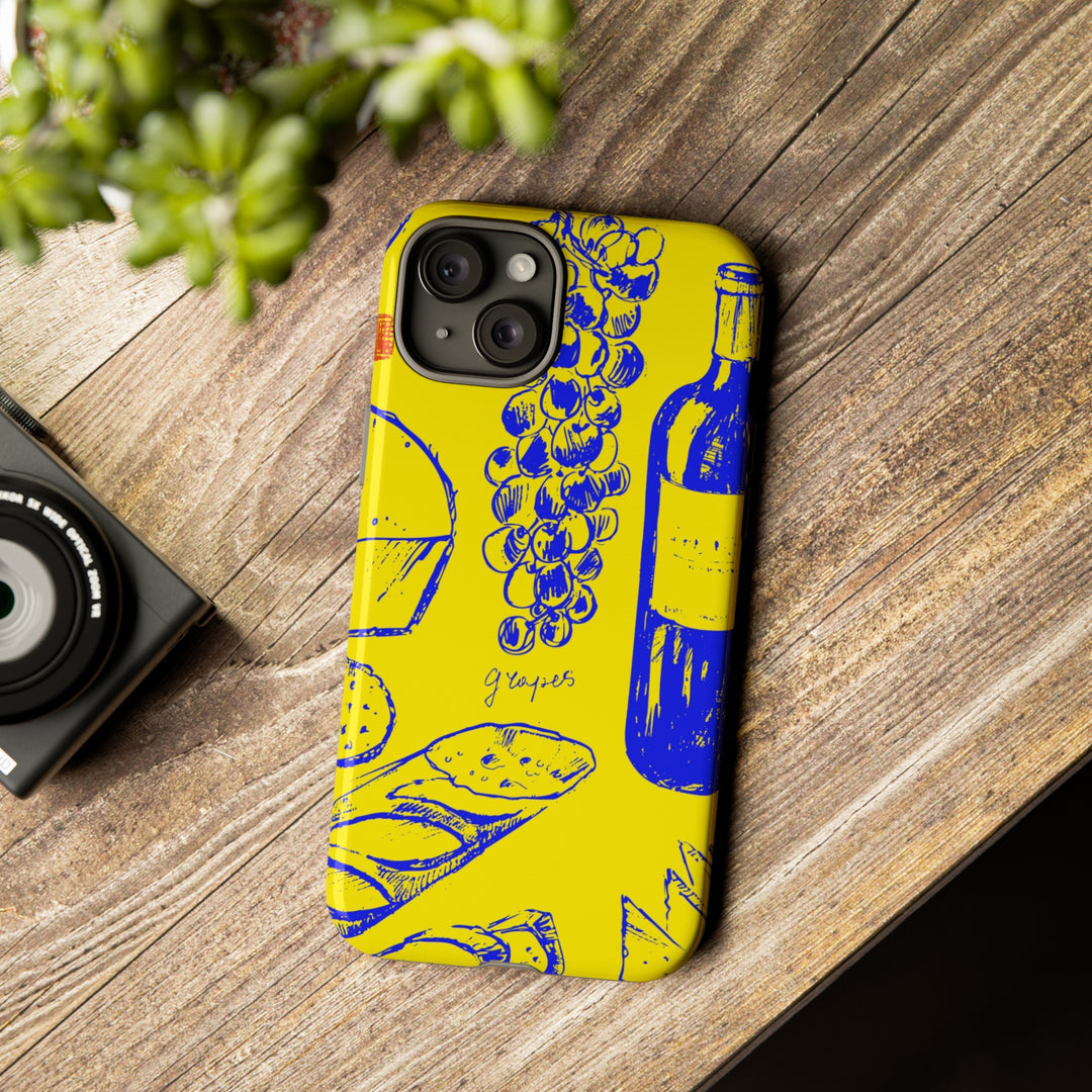 Impact Resistant, Italian French, Cute Phone Cases for Samsung S24, S23, S22, S21, IPhone 15 pro Iphone 14 pro Iphone 13 IPhone 12 Iphone 11 - Studio40ParkLane