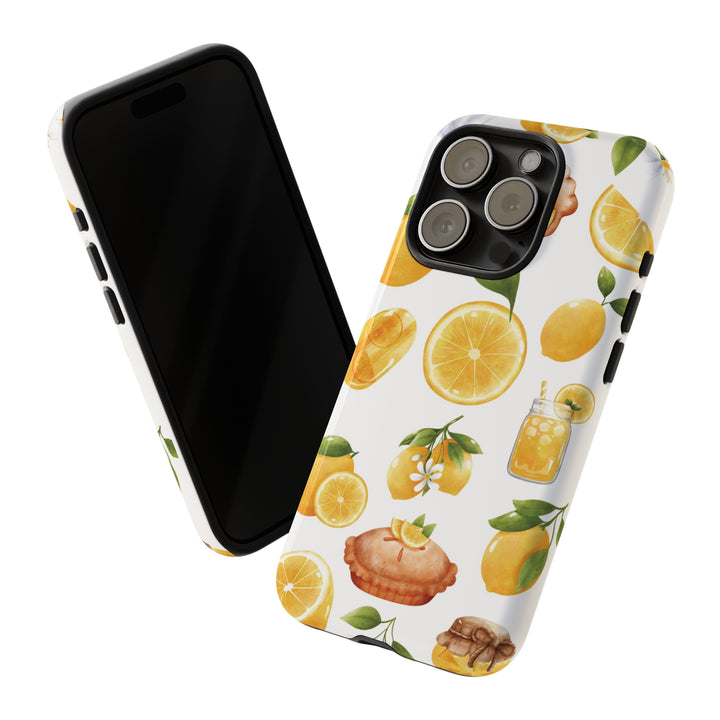 Cute IPhone Case | Summer Fruit Lemon, iPhone 15 Case | iPhone 15 Pro Case, Iphone 14 Case, Iphone 14 Pro Max Case, Protective Iphone Case - Studio40ParkLane