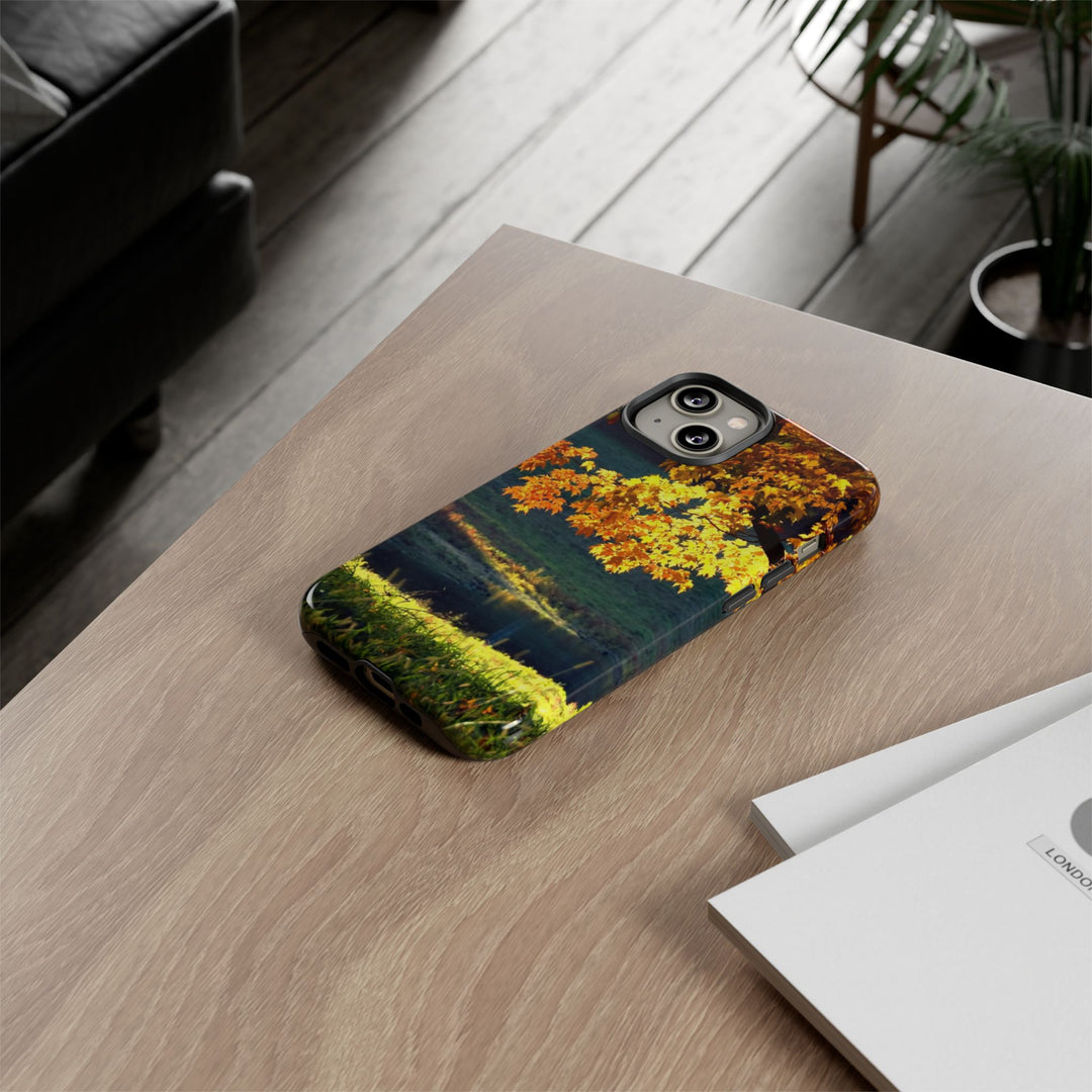 Impact Resistant, Fall Leaves Collage, Cute Phone Cases for Samsung S24, S23, S22, S21, IPhone 15 pro Iphone 14 pro Iphone 13 IPhone 12 Iphone 11 - Studio40ParkLane
