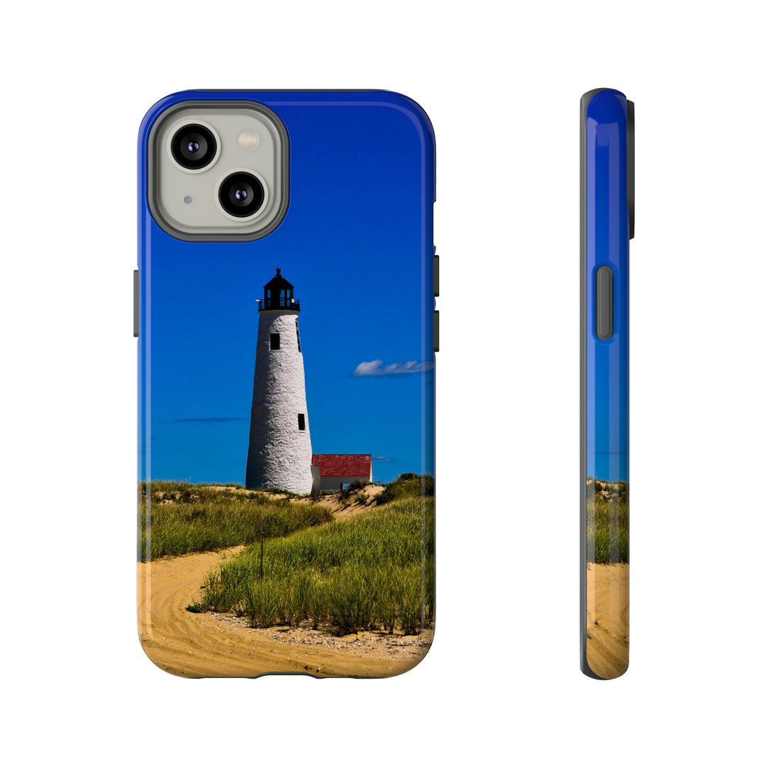 Cute IPhone Case | iPhone 15 Case | iPhone 15 Pro Max Case, Iphone 14 Case, Iphone 14 Pro Max Case IPhone Case for Art Lovers - Beach Lighthouse - Studio40ParkLane