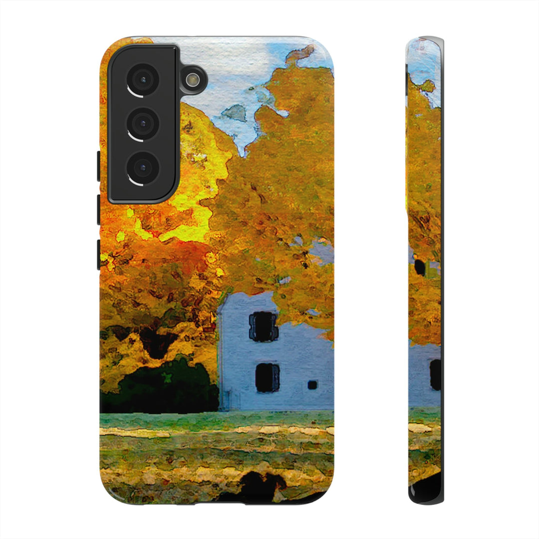 Cute Samsung Phone Case | Aesthetic Samsung Phone Case | Galaxy S23, S22, S21, S20 | New England Fall, Protective Phone Case - Studio40ParkLane