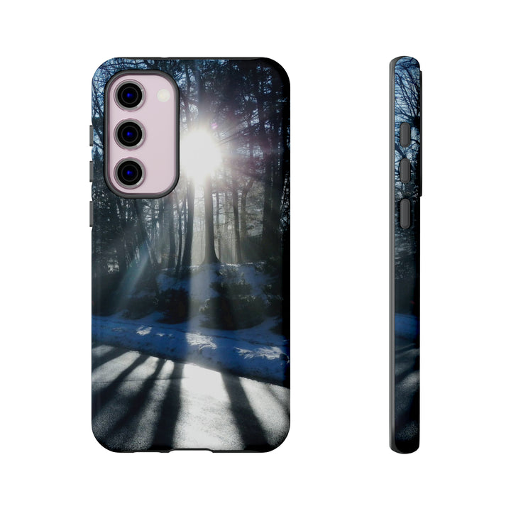 Cute Samsung Phone Case | Aesthetic Samsung Phone Case | Galaxy S23, S22, S21, S20 | Winter Sunshine, Protective Phone Case - Studio40ParkLane