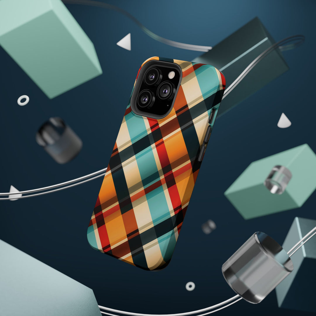 Checkered Plaid Magsafe Gift for Her Cute Phone Case for Iphone, | iPhone 16 | iPhone 15 Pro Max, Iphone 14 Pro Max, 13 12 11 10 9 8 7 - Studio40ParkLane