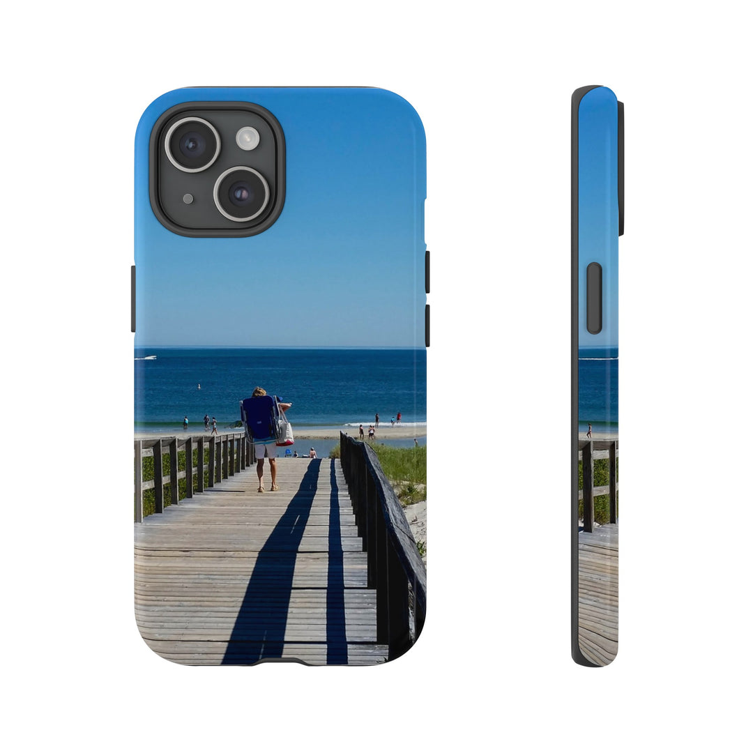 Cute Samsung Case | Cool Iphone Case | Summer Beach Walk, Samsung S24, S23, S22, S21, IPhone 15 Case | Iphone 14 Case, Iphone 13 Case - Studio40ParkLane