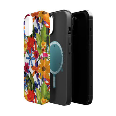 Spring Flowers Magsafe Cute Phone Case for Iphone Gift for Her, iPhone 16 Case iPhone 15 Pro Max Case, Iphone 14, Iphone 14 Pro Max, 13, 12 - Studio40ParkLane