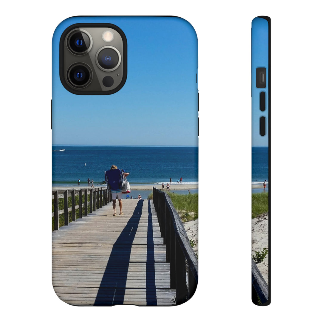 Cute Samsung Case | Cool Iphone Case | Summer Beach Walk, Samsung S24, S23, S22, S21, IPhone 15 Case | Iphone 14 Case, Iphone 13 Case - Studio40ParkLane