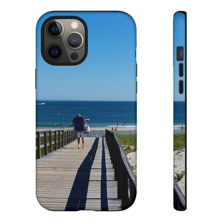 Cute Samsung Case | Cool Iphone Case | Summer Beach Walk, Samsung S24, S23, S22, S21, IPhone 15 Case | Iphone 14 Case, Iphone 13 Case - Studio40ParkLane