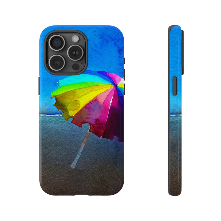 Cute Samsung Case | Cool Iphone Case | Summer Colorful Beach Parasol, Samsung S24, S23, S22, S21, IPhone 15 Case | Iphone 14 Case, Iphone 13 Case - Studio40ParkLane