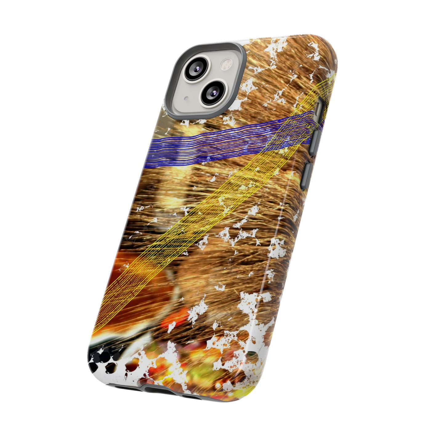 Impact Resistant, Pecan Pie Abstract, Cute Phone Cases for Samsung S24, S23, S22, S21, IPhone 15 pro Iphone 14 pro Iphone 13 IPhone 12 Iphone 11