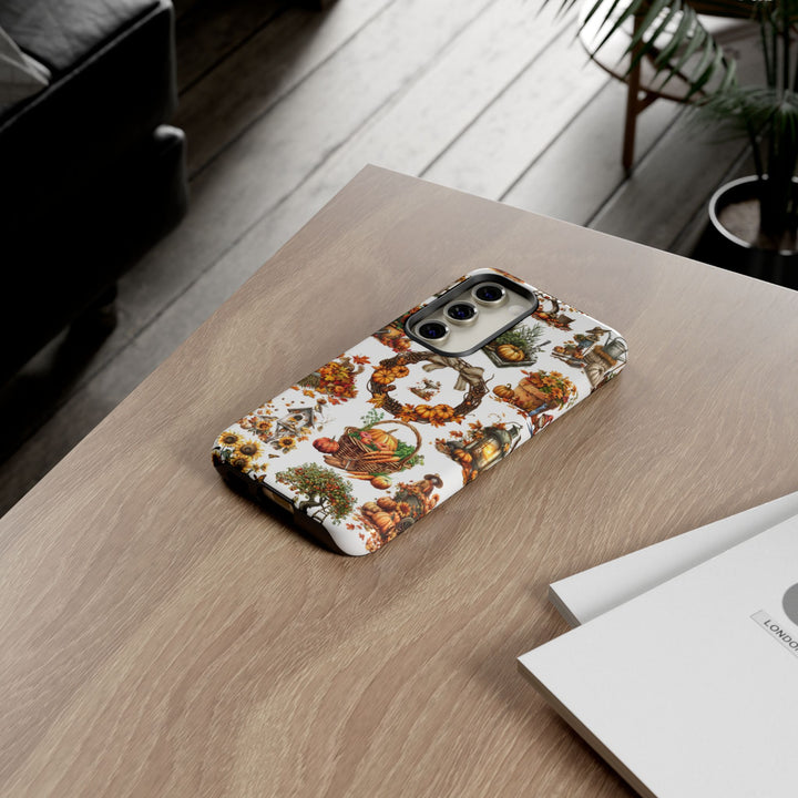 Impact Resistant, Fall Leaves Collage, Cute Phone Cases for Samsung S24, S23, S22, S21, IPhone 15 pro Iphone 14 pro Iphone 13 IPhone 12 Iphone 11 - Studio40ParkLane