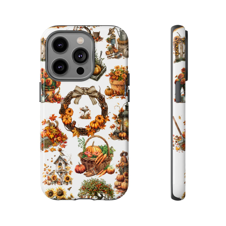 Impact Resistant, Fall Leaves Collage, Cute Phone Cases for Samsung S24, S23, S22, S21, IPhone 15 pro Iphone 14 pro Iphone 13 IPhone 12 Iphone 11 - Studio40ParkLane