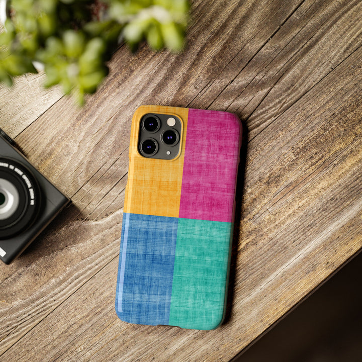 Slim Cute Phone Cases for Iphone | iPhone 15 Case | iPhone 15 Pro Max Case, Iphone 14, Iphone 14 Pro Max, Iphone 13, Abstract Color Blocks - Studio40ParkLane