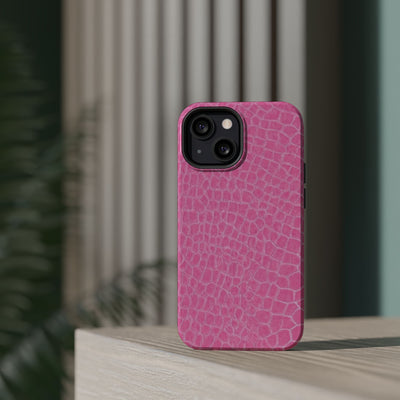 Non Leather Pink Color Pattern Magsafe Cute Phone Case for Iphone Gift for Her,  | iPhone 15 Case | iPhone 15 Pro Max Case, Iphone 14, Iphone 14 Pro Max, Iphone 13, Iphone 16