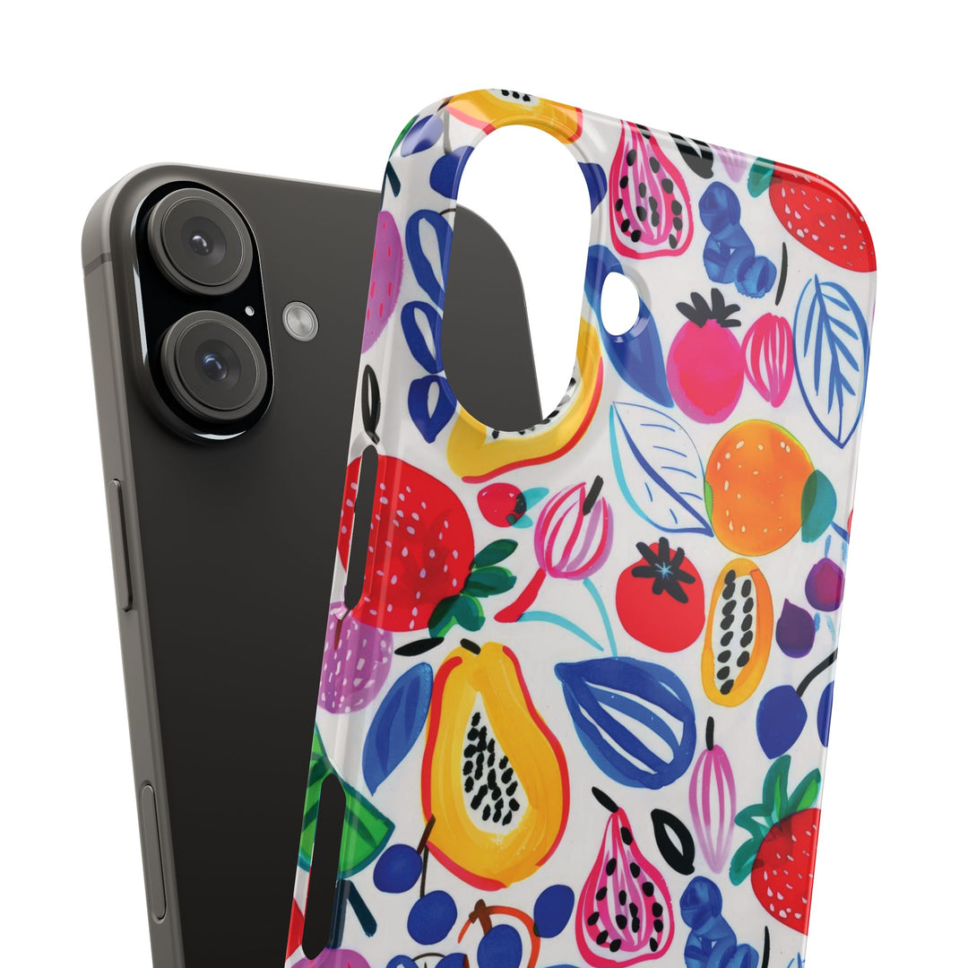 Slim Summer Fruit Cute Phone Case for Iphone 17 | iPhone 16 Case | iPhone 15 Pro Max, Iphone 14, Iphone 14 Pro Max, Iphone 13, Gift for Her