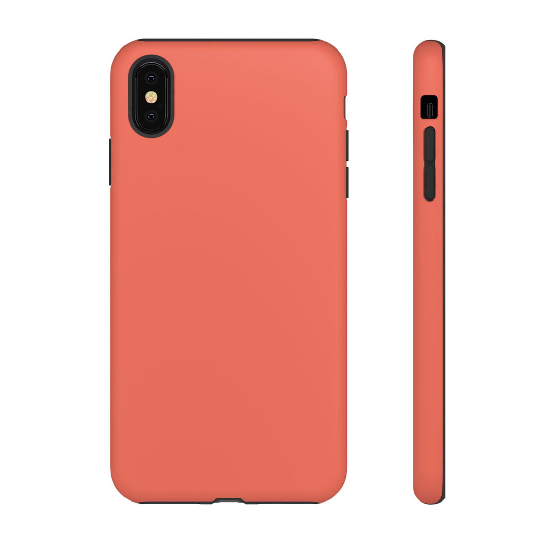 Premium Tough Coral Pink Orange Gift for Her Cute Phone Cases for Samsung S25 S24, S23, S22, S21, Iphone, 16, 15, 14, 13 Pro Max Ultra - Studio40ParkLane