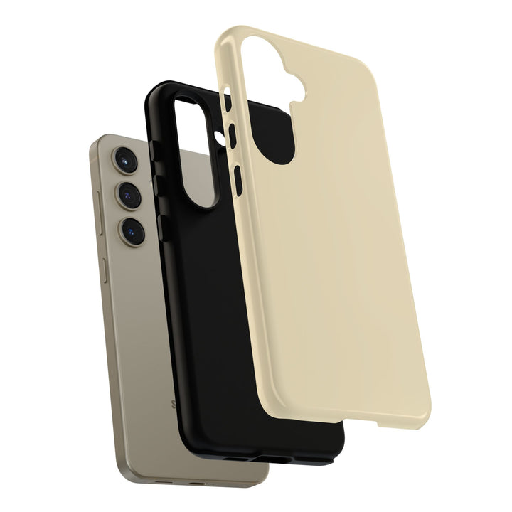 Premium Tough Pale Yellow Gift for Her Cute Phone Cases for Samsung S25 S24, S23, S22, S21, Iphone, 16, 15, 14, 13 Pro Max Ultra - Studio40ParkLane