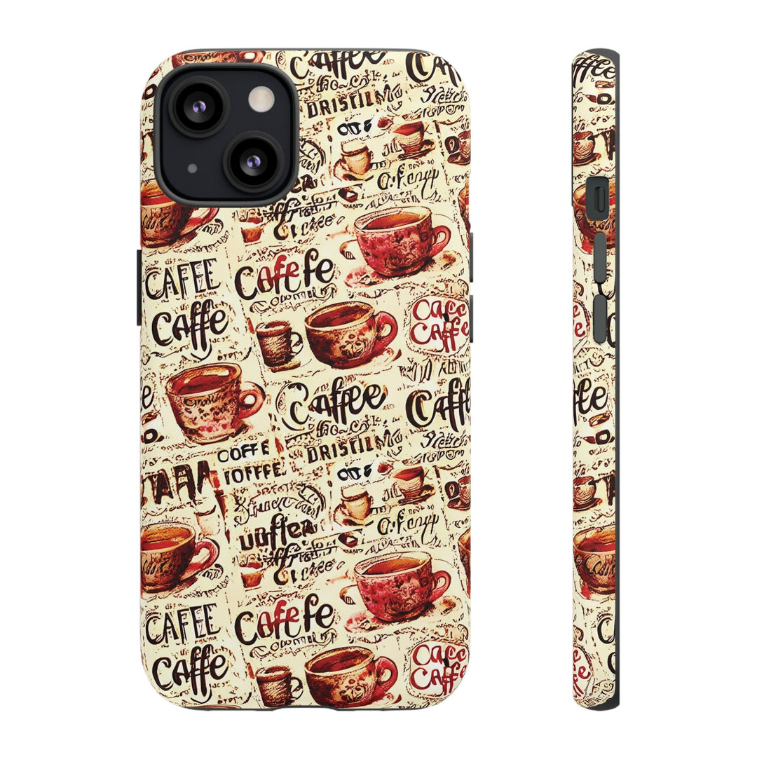 Cute IPhone Case | Paris Coffee Cup, iPhone 15 Case | iPhone 15 Pro Case, Iphone 14 Case, Iphone 14 Pro Max Case, Protective Iphone Case - Studio40ParkLane
