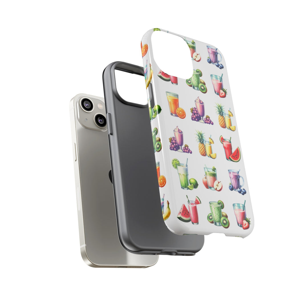 Cute Samsung Case | Cool Iphone Case | Tropical Summer Fruit Cocktail, Samsung S24, S23, S22, S21, IPhone 15 Case | Iphone 14 Case, Iphone 13 Case - Studio40ParkLane