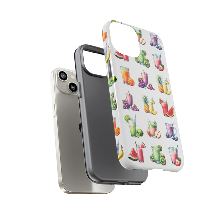 Cute Samsung Case | Cool Iphone Case | Tropical Summer Fruit Cocktail, Samsung S24, S23, S22, S21, IPhone 15 Case | Iphone 14 Case, Iphone 13 Case - Studio40ParkLane