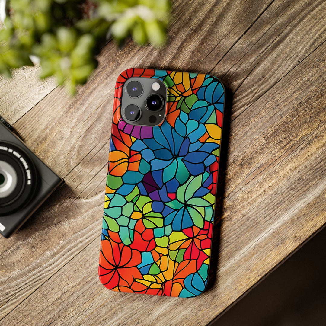 Slim Window Style Mosaic Gift for Her Cute Phone Cases for Iphone 16 Case | iPhone 15 Case | iPhone 15 Pro Max Case, Iphone 14, Iphone 14 Pro Max, Iphone 13 - Studio40ParkLane