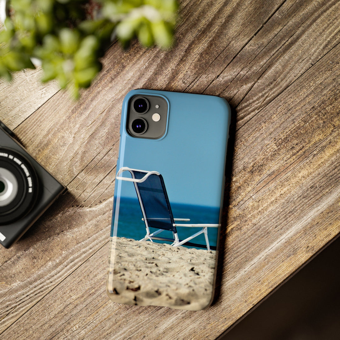 Slim Cute Phone Cases for Iphone - | iPhone 15 Case | iPhone 15 Pro Max Case, Iphone 14 Case, Iphone 14 Pro Max, Iphone 13, Summer Beach Chair - Studio40ParkLane