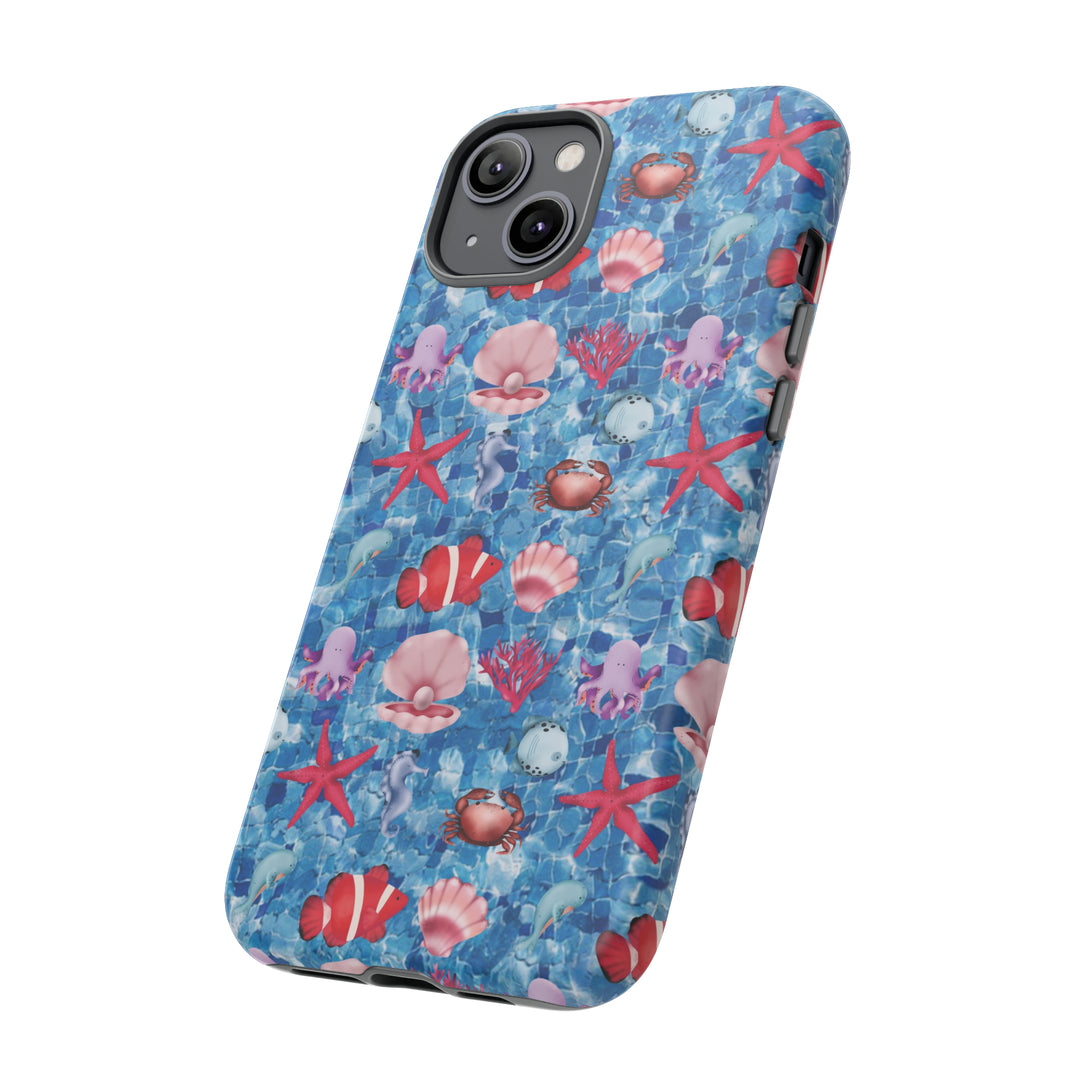 Cute IPhone Case | Under The Sea, iPhone 15 Case | iPhone 15 Pro Case, Iphone 14 Case, Iphone 14 Pro Max Case, Protective Iphone Case - Studio40ParkLane