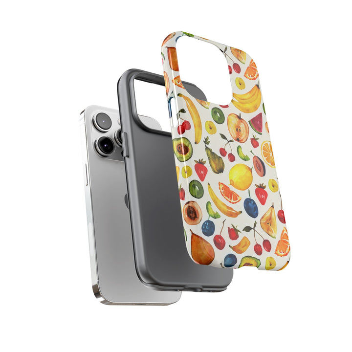 Impact Resistant, Mixed Fruits, Cute Phone Cases for Samsung S24, S23, S22, S21, IPhone 15 pro Iphone 14 pro Iphone 13 IPhone 12 Iphone 11 - Studio40ParkLane
