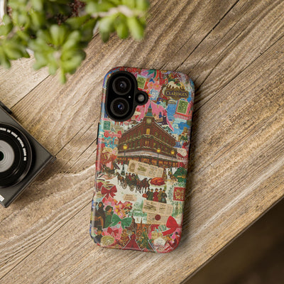 Aesthetic Tough London Coquette Collage Premium Phone Case - For iPhone 17 Pro Max iPhone 16 Pro iPhone 15 Iphone 14 Plus 13 Pro 12 11 10 XR - Studio40ParkLane