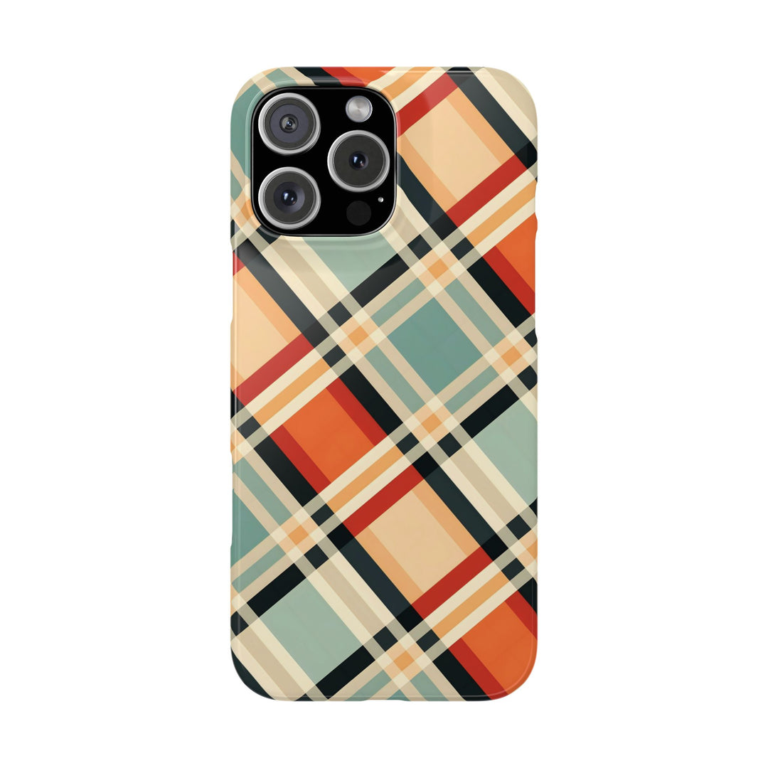 Slim Checkered Plaid Gift for Her Cute Phone Cases for Iphone 16 Pro Max | iPhone 15 Case | iPhone 15 Pro Max Case, Iphone 14, 13, 12, 11, 10, 8, 7 - Studio40ParkLane