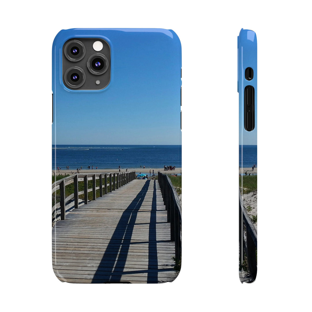 Slim Cute Phone Cases for Iphone - | iPhone 15 Case | iPhone 15 Pro Max Case, Iphone 14 Case, Iphone 14 Pro Max, Iphone 13, Summer Beach Walk - Studio40ParkLane