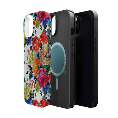 Spring Flowers Magsafe Cute Phone Case for Iphone Gift for Her, iPhone 16 Case iPhone 15 Pro Max Case, Iphone 14, Iphone 14 Pro Max, 13, 12 - Studio40ParkLane